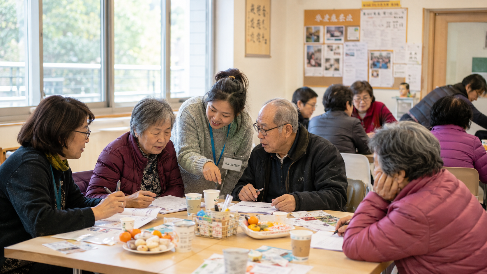 安和社区活动现场临时图片